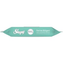 Sleepy Perine Bölgesi Vücut Temizleme Havlusu 50 Yaprak