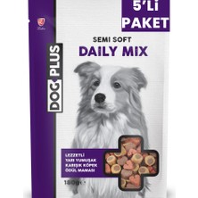 Dog Plus Dogplus Lezzetli Yarı Yumuşak Karışık Köpek Ödül Maması 180 gr x 5 Adet