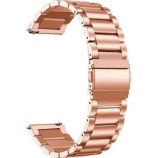 Garmin Vivoactive 5 Metal Stainless Steel Kordon (Garmin Vivoactive 5 ile Uyumlu Kordon, Akıllı Saat Kayışı)