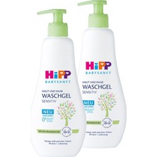 Hipp Babysanft Bebek Saç ve Vücut Banyo Jeli 400 ml x 2 Adet