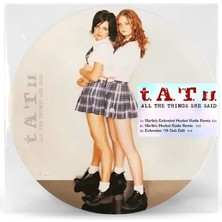 Plak İstasyonu T.a.t.u. All The Things She Said (Limited 45 Rpm Picture Disc Edition) Lp Plak