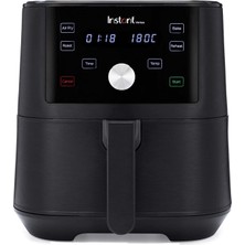 Instant Airfryer, 5.7l Kapasiteli, 1700W, Kızartma Tavası ve Mini Fırın Özellikleriyle, Siyah