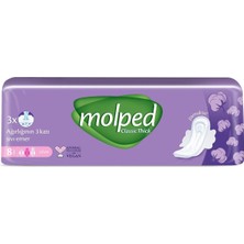 Molped Kalın Hijyenik Ped Uzun Tekli 8 Adet