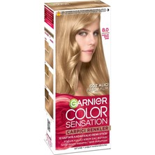 Garnier Çarpıcı Renkler Saç Boyası 8 Parlak Koyu Sarı
