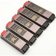 12V Premium Gold Serisi Ultra Slim Sessiz LED Trafosu – Cata Metal Kasa, Fansız Tasarım, Klemensli Şerit LED Adaptörü – IP20 Iç Mekan Güç Kaynağı (5A / 10A / 12.5A / 17A / 21A / 30A) (5 Amper)