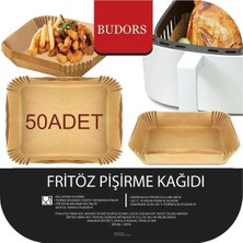 Airfryer Pişirme Kağıdı 50 Adet Airfrey Yagli Kagit Pisirme Kagidi Fritoz Air Fryer Hava Fritözü