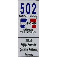 Muhtelif 502 Evobond Süper Yapıştırıcı 20GR