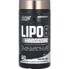 Nutrex Lıpo 6®, Hardcore, 60 Capsules