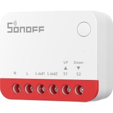 Sonoff Zigbee Akıllı Panjur Anahtarı, Mını-Zbrbs, Mini Boyut, Yüzde Kontrolü, Zigbee Tekrarlayıcı, Alexa/google Asistan/ev Asistanı Desteği, Nötr Tel Gerekli, 1'li Paket