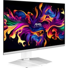 MSI Yenilenmiş 26.5 Mag 272QPW Qd-Oled X28 2560X1440 (Wqhd) 16:9 Flat Qd-Oled 280HZ 0.03MS Freesync Premıum Pro Pıvot Beyaz Gamıng Monıtor
