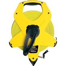 Stanley Power Winder Fiberglas Çerçeve Bandı Ölçüsü (100 M Uzunluk, 13 mm Genişlik, Ergonomik, Hassasiyet Sınıfı Iıı) 2-34-777