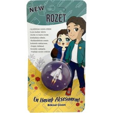 Rosmarin Lilafix Kafa Biti Tedavisi, Bitkisel Kovucu, Doğal Kız Çocukları Için Saç Bantları Klipsler, Erkek Göğüs Rozeti, Bitlere Karşı Iğne Önleme 5'li Paket (Erkek Çocuk Rozeti 5 Adet)