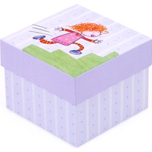 Decobox Bebek/çocuk Hediye Kutusu (10X10X8 Cm.)