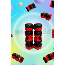 Kırmızı Siyah Fidget, Sonsuz Küp, Stres Küpü