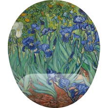 Van Gogh Irisler Bilek Destekli Mouse Pad