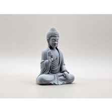 Oturan Buda Heykeli – 15 cm Meditasyon Heykeli, Figür Meditasyon Biblo Masa Üstü Biblo, Hediyelik, 32B4WEVR