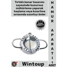 Wintoup #hamuraparatı Çelik Dumpling Ravioli Pratik Çiğ Börek Mantı Poğaça Kalıbı Şık Hamur Kapatma Aparatı