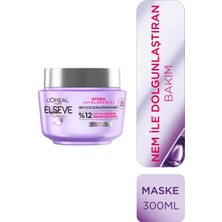 L'oréal Paris Elseve Hydra [hyaluronic] 72 Saat Nem ile Dolgunlaştıran Maske 300ML