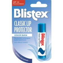 Blistex Classic Lip Protector Nemlendirici ve Koruyucu Dudak Bakım Kremi Spf 10