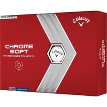 Callaway Golf 2022 Golfbälle, Chrom, Weich