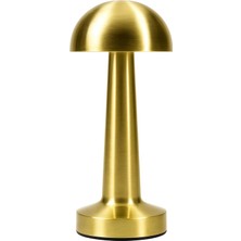 Unichrome Lizbon 3 Işık Renkli Şarjlı Dim Edilebilir Masa Lambası Gold