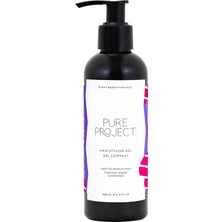 Pure Project Saç Jölesi 200ML. Hafif/orta Tutuş. Doğal Saç Jölesi. Çocukların Kullanımına Uygun