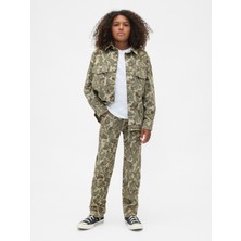 Gap Erkek Çocuk Kamuflaj Original Straight Jean