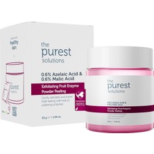 The Purest Solutions Fruit Enzyme Powder Exfoliator & Peeling - Toz Peeling (%0.6 Azelaic Acid & Malic Acid)