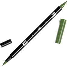 Tombow Ab-T Dual Brush Pen Grafik Kalemi, Dark Jade 177