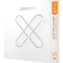 D'addario Gitar Telleri, Xs Nikel Kaplı Elektro Gitar Telleri, XSE1046, Pürüzsüz His ve Olağanüstü Tonlu Maksimum Ömür, 6 Telli Gitarlar Için, 10-46 Normal Hafif
