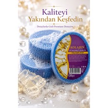Dermolive Kolajenli Süngerli Bitkisel Banyo Sabunu 120 G | El, Yüz ve Vücut - 1 Adet
