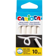 Carıoca 10 Adet 43553 Beyaz Tebeşirler