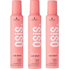 Schwarzkopf Osis+ Air Whip 200 Ml, 3'lü Paket