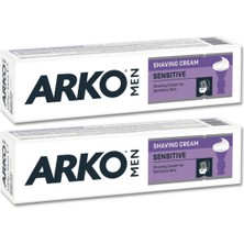 Arko Sensitive Tıraş Kremi 2X90GR