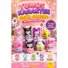Oyun Kafası Yumoş Karakter Figür Squishy Oyuncak – Stres Azaltan Yumuşacık Sıkılabilir Squishy | 1 Adet Karışık Gönderilir