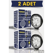 Arvonx 2'li Calısma Lambası Eco Yuvarlak 9 Ledlı
