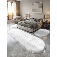 Altun Carpet Babıl 3 Lü Set  Yatak Odası  Post Pelüş Kaymaz Taban Halı  13ML Hav Yüksekliği  Var 2.2 ml  Kalınlık Varlü