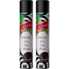 Tropik Kokulu Hacimlendirici Kuru Şampuan Seti 2X200ML- Vegan - Uv Korumalı