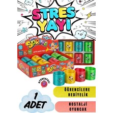 Oyun Kafası 1 Adet Stres Yayı Oyuncak - Doğum Günü - Karne Günü ve Okul Hediyesi