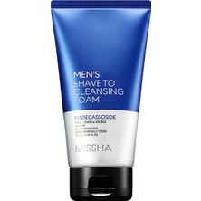 Özel Içerikleriyle Nemlendiren, Temizleyen Tıraş Köpüğü Men's Cure Shave To Cleansing Foam