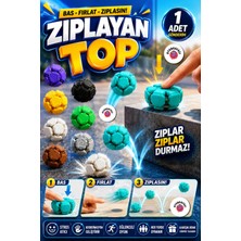 Oyun Kafası Hoplaç Stres Küpü Zıplayan Top | Bas Fırlat Zıplasın | Duyusal Anti Stres Oyuncağı | Çocuk ve Yetişkin Eğlence Oyuncağı | 1 Adet Karışık Renk