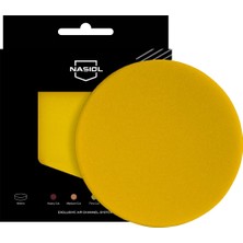 Nasiol Özel Hava Kanallı Polisaj Pedi SARI-150 Mm-Yumuşak Polisaj Pasta Cila Süngeri, Detailing