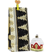 8X20 Yılbaşı Temalı Hediyelik Kese Kağıdı (10'lu Paket)