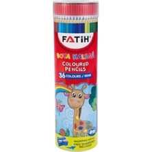 Fatih FA33190KB36RTB Tüpte Tam Boy Renkli Kalemler, 36 Renk