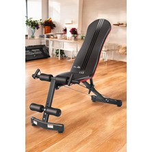 V-Fıt By Voıt D202 Katlanabilir Incline/decline Ayarlanabilir Sırt Açılı Mekik ve Ağırlık Seh