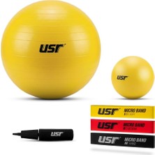 Usr 25+65 cm Pilates Topu + Pompası + 3 Micro Bant