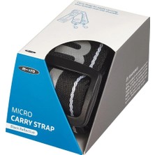 Micro Scooter Taşıma Askısı Reflective Siyah, Kolay Klips Takma, Hafif ve Pratik Tasarım