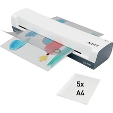 Leitz Ilam Home A3 Laminasyon Cihazı, 75 Ila 125 Mikron Laminasyon Folyoları Için, 3 Dakika Isı