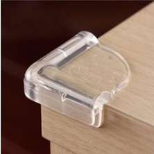 Baby Lock 8 Adet Çocuk Güvenlik Masa Kenar Silikon Yumuşak Köşe Koruyucusu