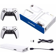 M15 Pro Retro Oyun Konsolu, 2 Kablosuz Oyun Konsolu, 64 Gb, 20000 Oyun, 3d, Hd, Tv, Ps1 HDMI 4K Emü